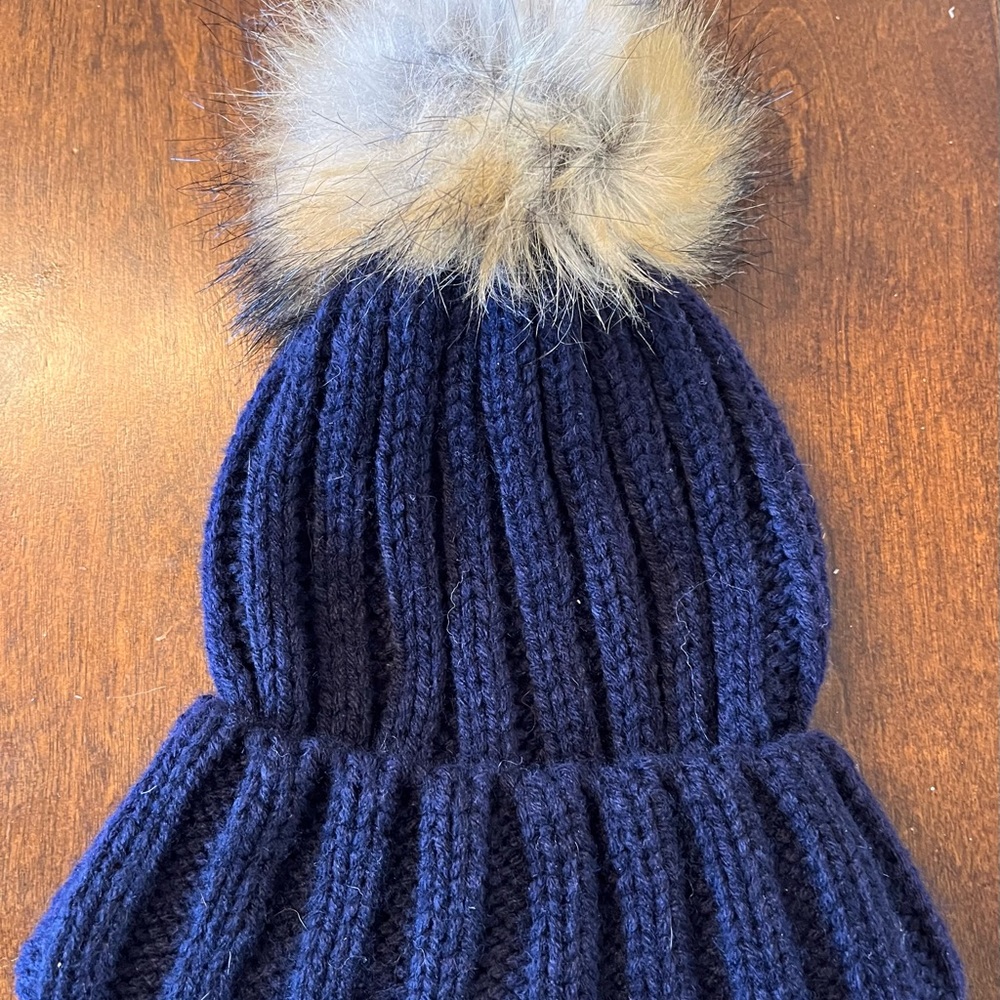 Women’s Dark Blue wool hat